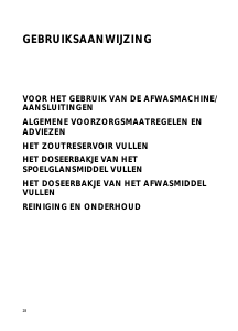 Handleiding IKEA DWH B00 W Vaatwasser