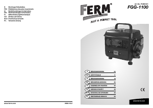 Käyttöohje FERM PGM1001 Generaattori