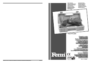 Manual de uso FERM DSM1002 Lijadora delta