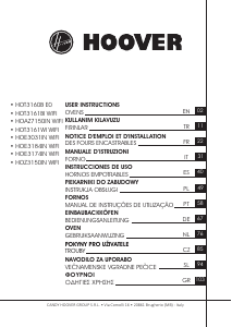 Manual Hoover HOE3031IN WIFI Oven