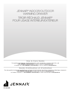 Bruksanvisning Jenn-Air JJD3024HM Värmelådan