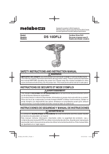 Handleiding Metabo DS 10DFL2 Schroef-boormachine