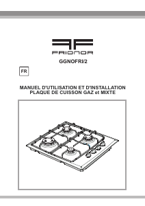 Mode d’emploi Frionor GGNOFRI/2 Table de cuisson