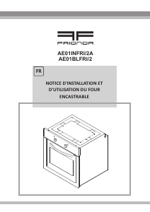 Mode d’emploi Frionor AE01INFRI/2A Four