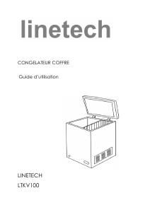 Mode d’emploi Linetech LTKV100 Congélateur