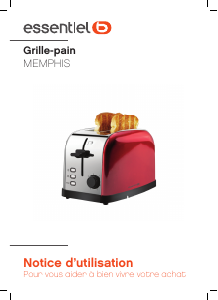 Mode d’emploi Essentiel B ETT 9r Memphis Grille pain
