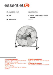 Manual de uso Essentiel B EBA 452c Ventilador