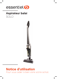 Mode d’emploi Essentiel B EAMO 360 Solo Aspirateur
