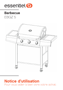 Mode d’emploi Essentiel B EBGZ 5 Barbecue