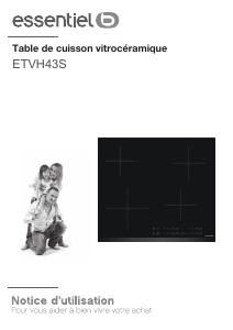 Bruksanvisning Essentiel B ETVH 43s Häll