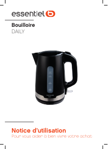 Mode d’emploi Essentiel B BLE Daily Bouilloire