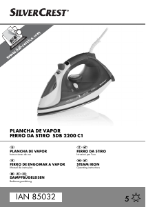 Manual de uso SilverCrest IAN 85032 Plancha