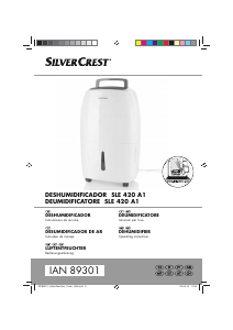 Manual SilverCrest SLE 420 A1 Dehumidifier