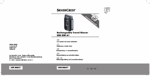 Handleiding SilverCrest SRR 800 A1 Scheerapparaat