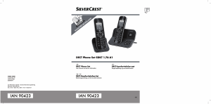 Handleiding SilverCrest IAN 90423 Draadloze telefoon