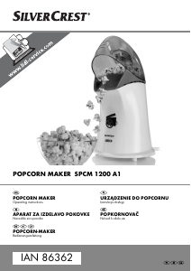 Priročnik SilverCrest IAN 86362 Naprava za pripravo pokovke