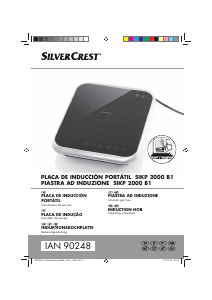 Manual SilverCrest SIKP 2000 B1 Hob