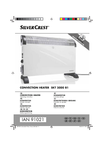 Manual SilverCrest SKT 2000 B1 Heater