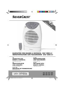 Manuale SilverCrest IAN 89886 Termoventilatore