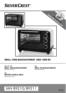 Manual SilverCrest IAN 89210 Oven
