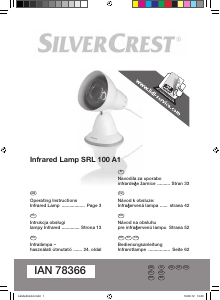 Handleiding SilverCrest SRL 100 A1 Infraroodlamp