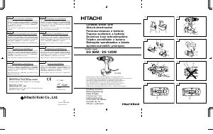 Bedienungsanleitung Hitachi DS 9DM Bohrschrauber