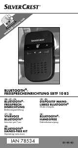 Handleiding SilverCrest SBTF 10 B2 Carkit