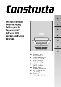 Handleiding Constructa CD75131 Afzuigkap