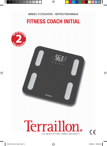 Bedienungsanleitung Terraillon Fitness Coach Initial Waage