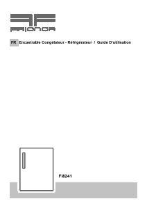 Mode d’emploi Frionor FI8241 Réfrigérateur