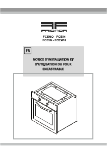 Mode d’emploi Frionor FCEWH Four