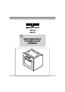 Mode d’emploi Frionor FMCIN2 Four