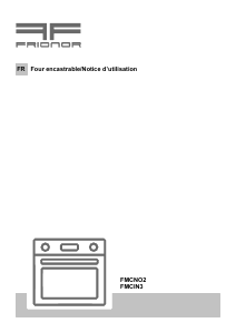 Mode d’emploi Frionor FMCNO2 Four