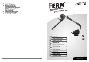 Manual FERM HGM1006 Hedgecutter