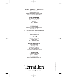 Manuale Terraillon TX 6000 Decor Bilancia