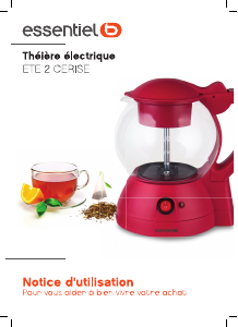 Mode d’emploi Essentiel B ETE 2 Cerise Machine à thé