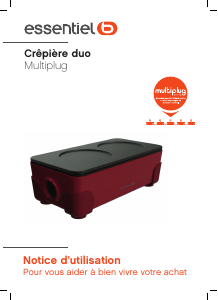 Mode d’emploi Essentiel B Multiplug Crêpière