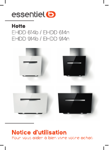 Mode d’emploi Essentiel B EHDD 914b Hotte aspirante