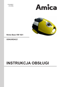 Instrukcja Amica VM 1021 Nimis Base Odkurzacz