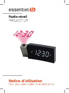 Mode d’emploi Essentiel B Project Up Radio-réveil