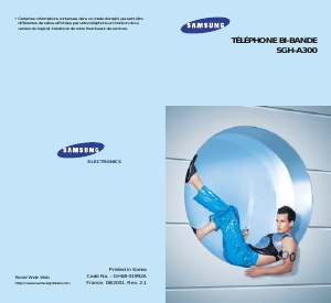 Mode d’emploi Samsung SGH-A300SA Téléphone portable