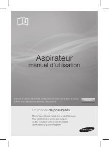 Mode d’emploi Samsung SC86G0 Aspirateur