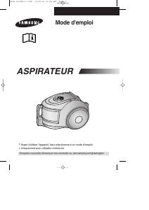 Mode d’emploi Samsung SC6631 Aspirateur