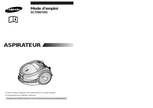Mode d’emploi Samsung SC7251 Aspirateur