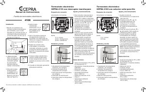 Handleiding Cepra 4100 Thermostaat