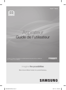 Mode d’emploi Samsung VCJG05TV Aspirateur