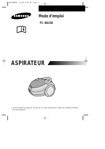 Mode d’emploi Samsung FC-8615E Aspirateur