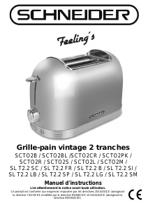 Bedienungsanleitung Schneider SL T2.2 LB Toaster