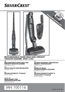 Manual SilverCrest SHSS 12 B2 Vacuum Cleaner