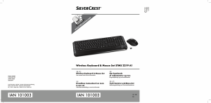 Brugsanvisning SilverCrest IAN 101003 Tastatur